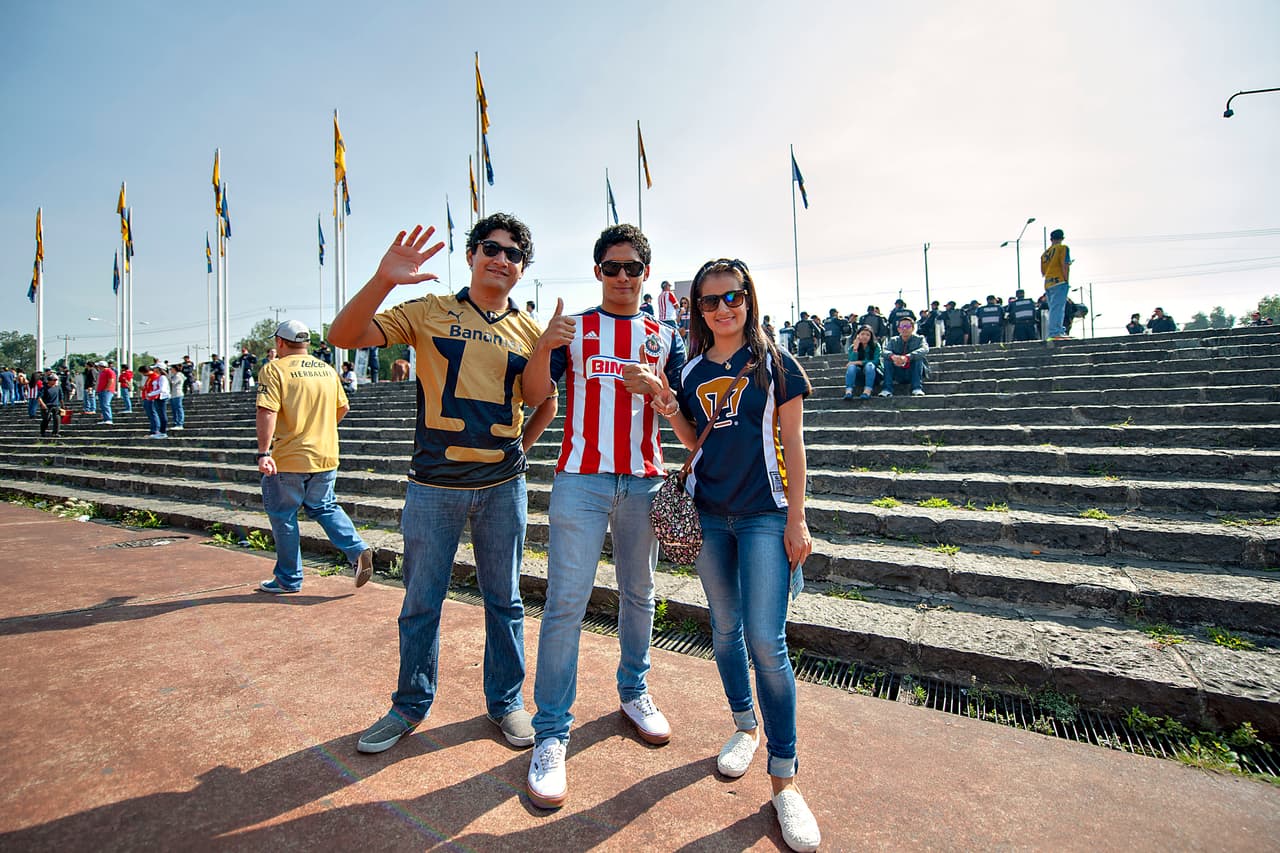 El colorido de la afición en la Jornada 12