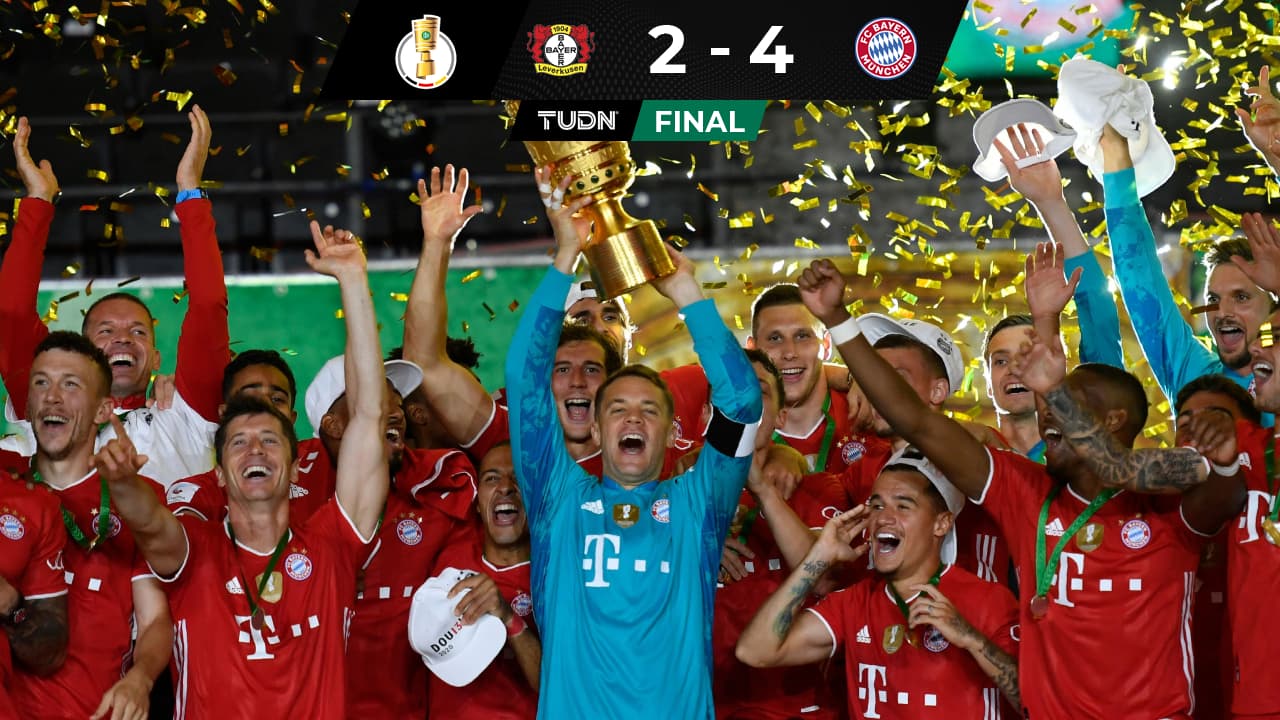 ¡Bayern Múnich es bicampeón de la Pokal con todo y asistencia de Neuer!