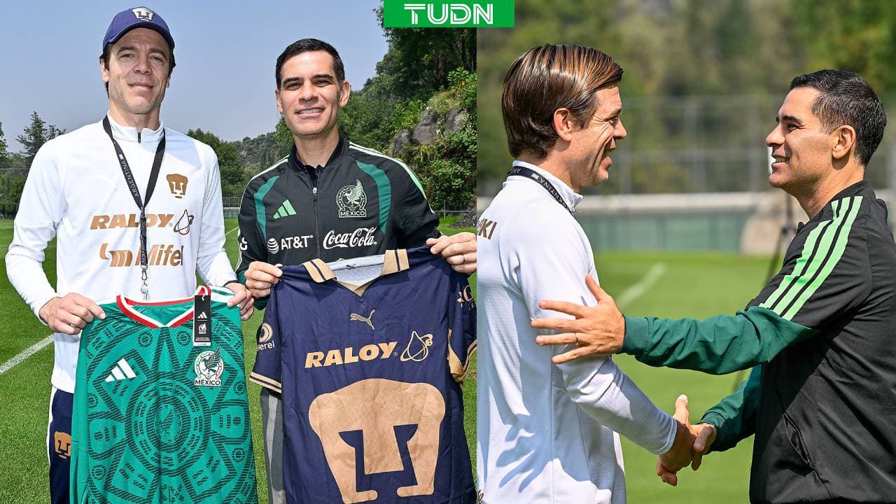 Rafa Márquez visita la cantera de Pumas y observa entrenamiento