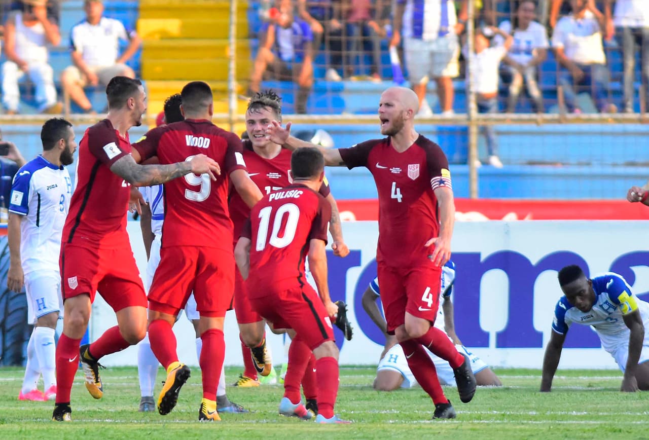 Rommel Quioto y Bobby Wood fueron los autores de los goles en el Estadio Olímpico Metropolitano de San Pedro Sula.