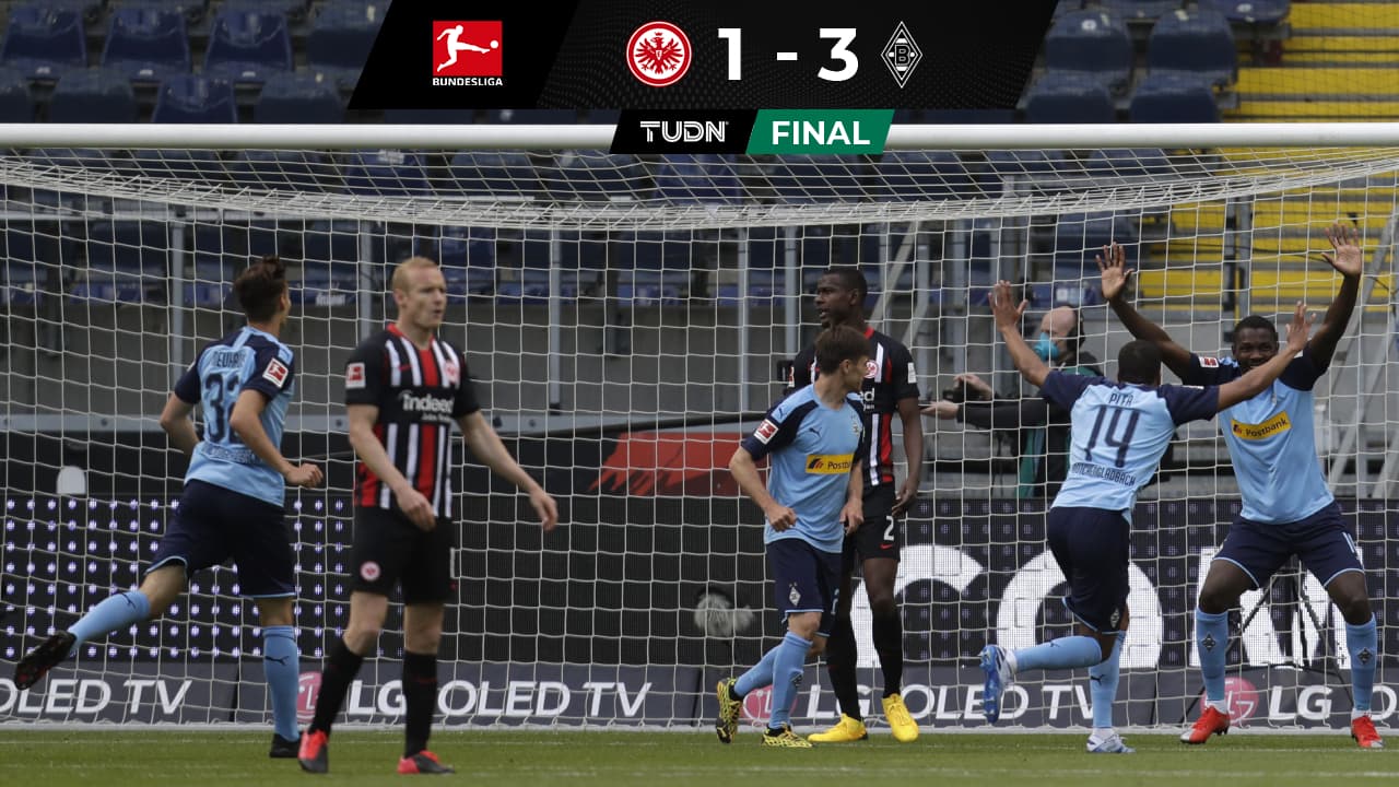 Con autoridad y precaución: Mönchengladbach le pegó al Eintracht