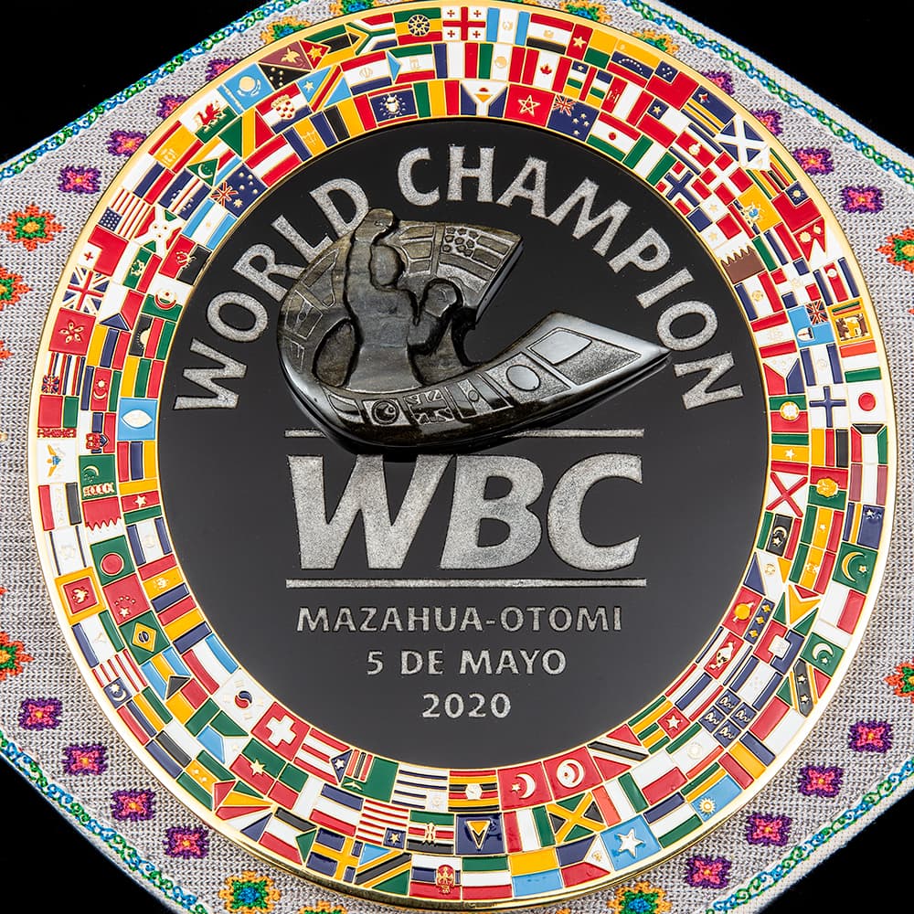 El CMB presenta su magnífico 'Cinturón Mazahua 5 de mayo'