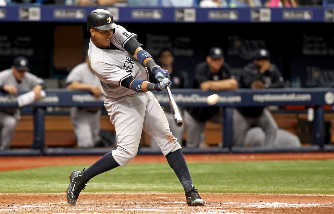 Starlin Castro da triunfo a Yankees sobre los Rays