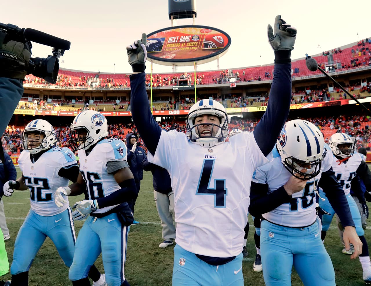 Succon da triunfo de Titans sobre Chiefs con gol de campo de último segundo