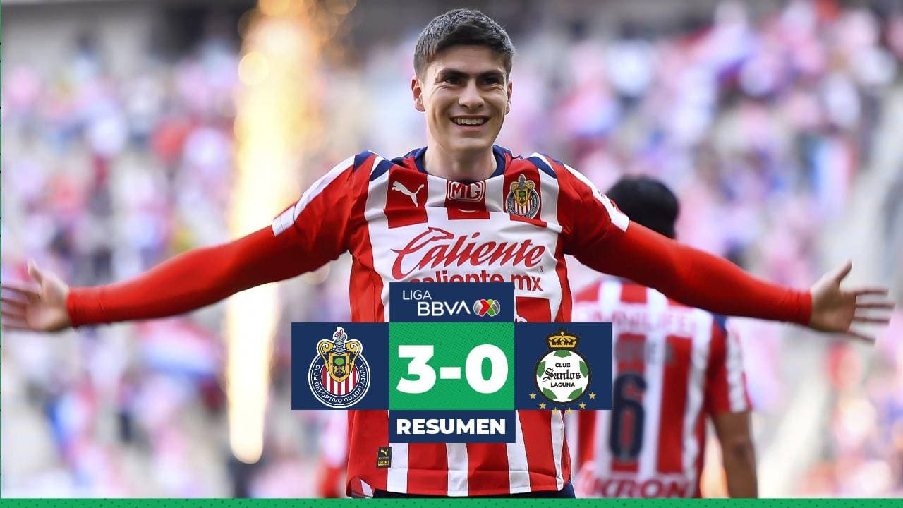 Chivas derrota a Santos en la Jornada 11 del Torneo Clausura 2026 de la Liga MX