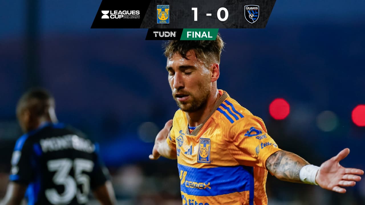 Tigres elimina a San Jose y avanza a Dieciseisavos de Leagues Cup