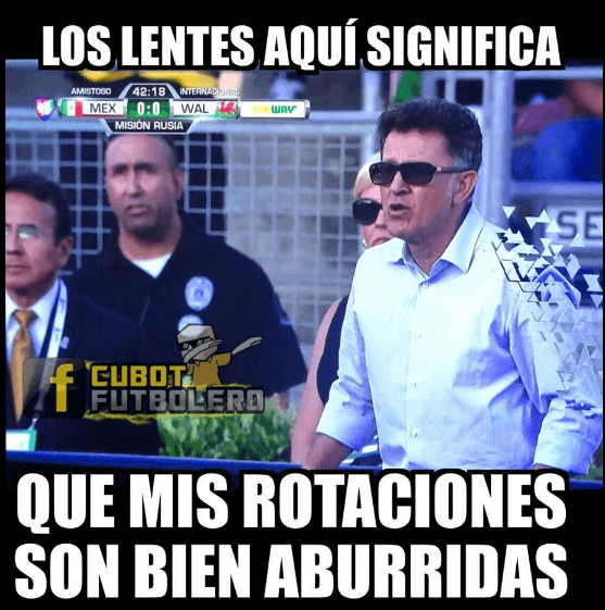 Los usuarios vivieron a su modo el partido entre México y Gales, como despedida de la selección en Estados Unidos, a su manera en las redes sociales, en medio del humor que les caracteriza.