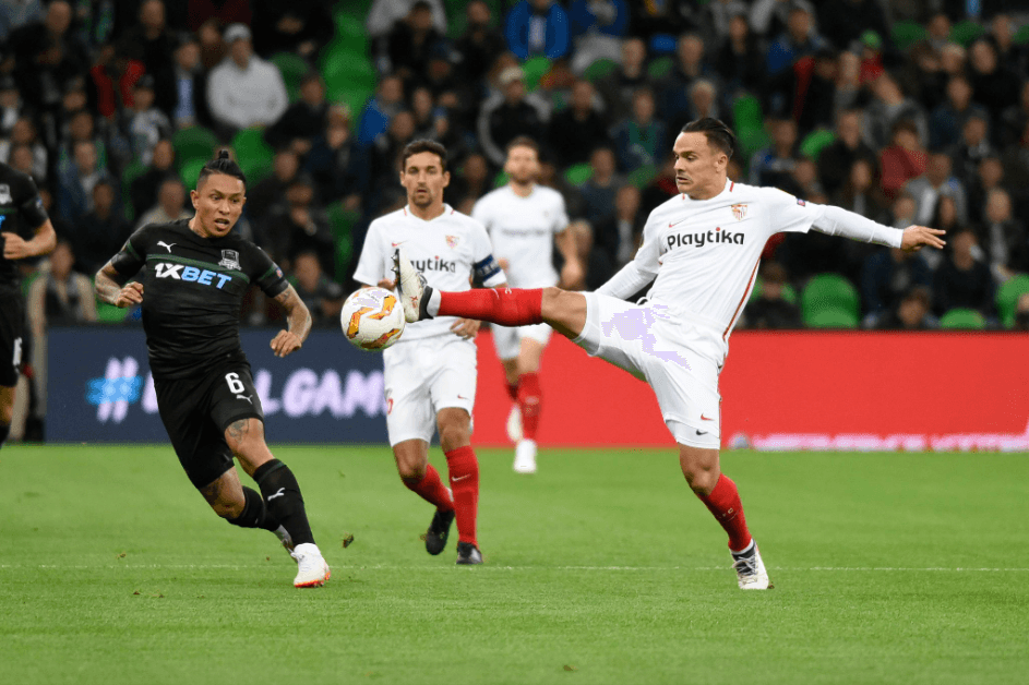 Al minuto 72 el uruguayo protagonizó una doble pared que definió en el área con un remate cruzado para el empate.