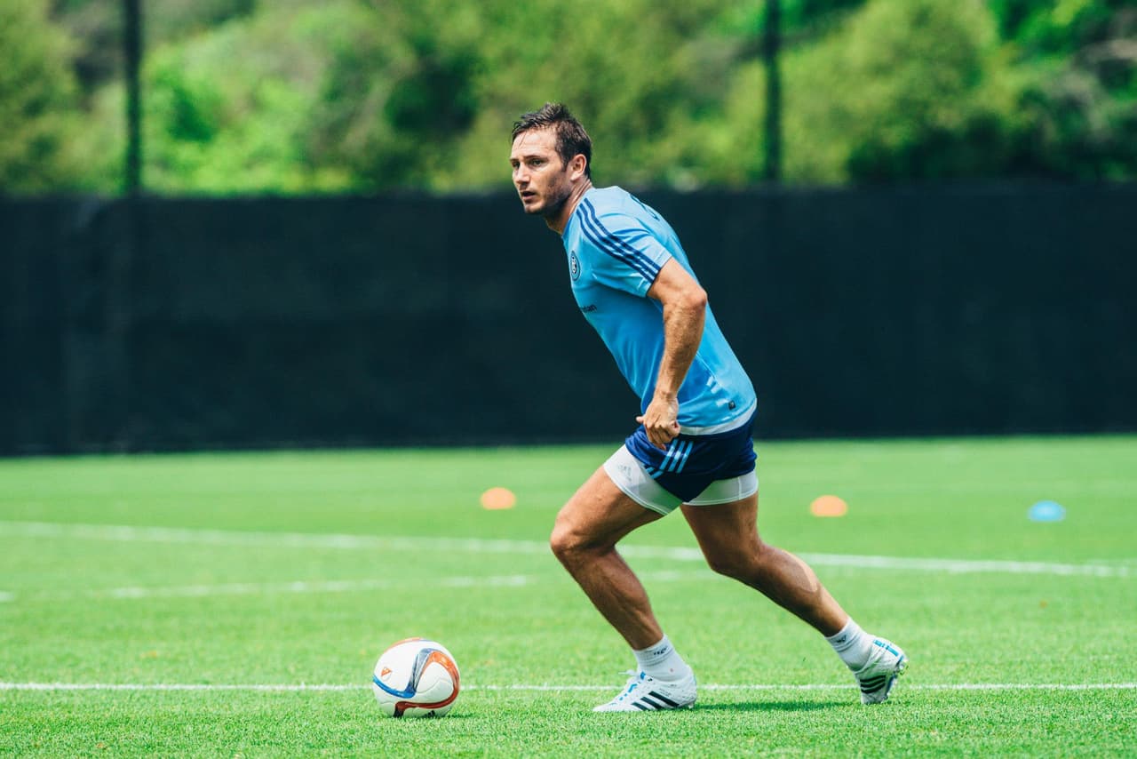 Frank Lampard vuelve a los entrenamiento con NYCFC y regresaría a las canchas pronto