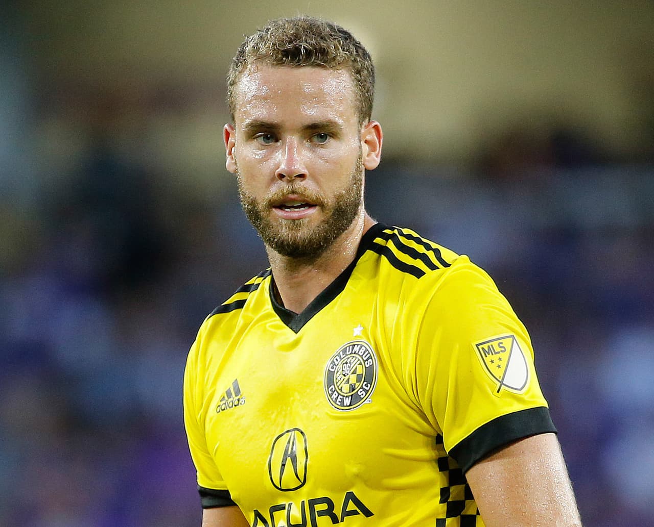 Defensor y goleador. Josh Williams anotó el tanto de la victoria de Columbus Crew ante New York Red Bulls. (USA Today Images)