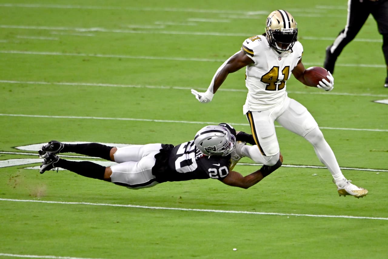 Las Vegas Raiders consiguen llevarse el Monday Night Football frente a los New Orleans Saints con un marcador de 24-34 a favor.