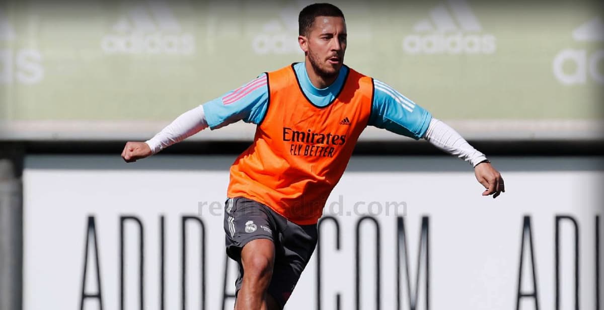 Eden Hazard ya se entrena previo a enfrentar al Liverpool