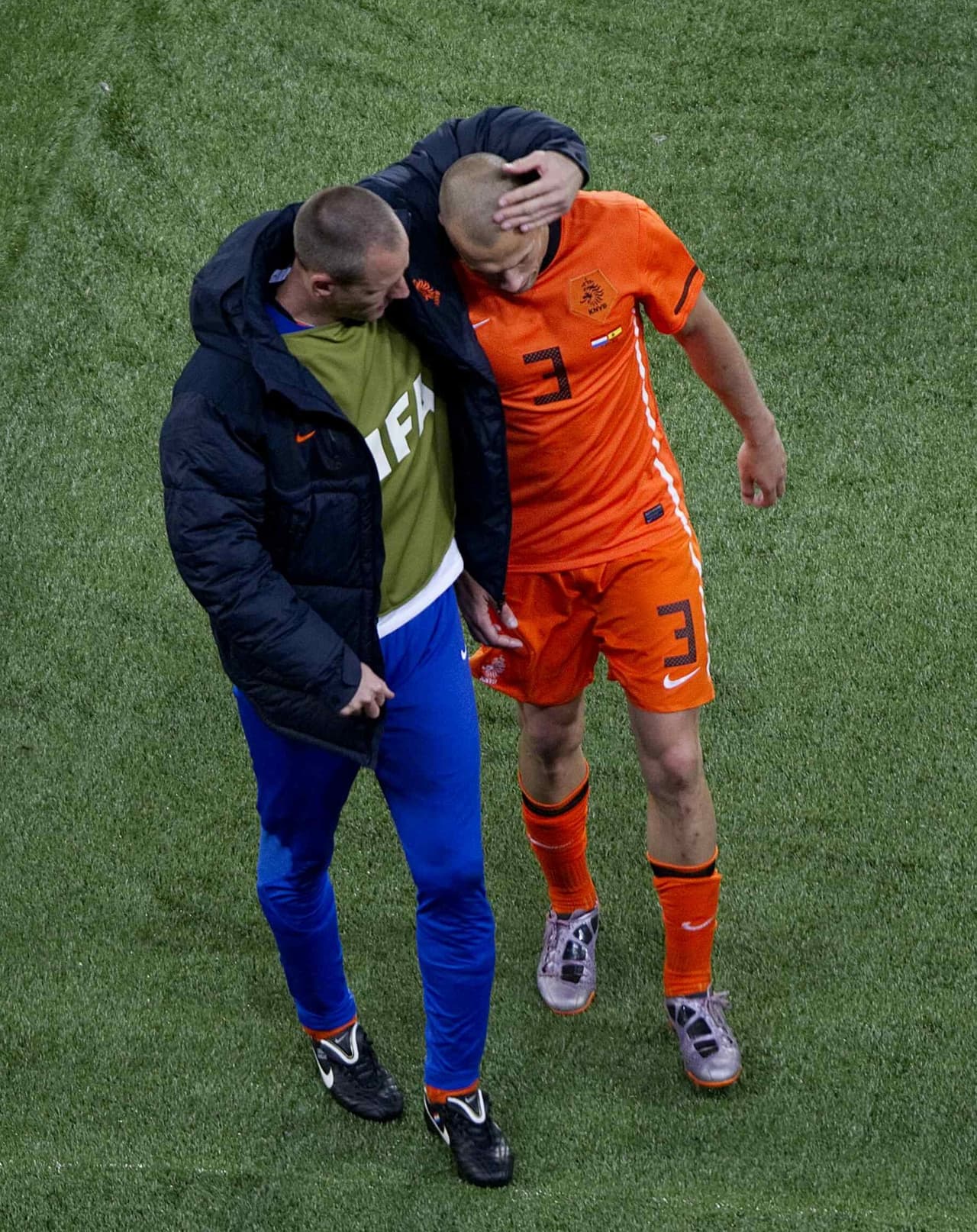 Fue muy duro para los holandeses.