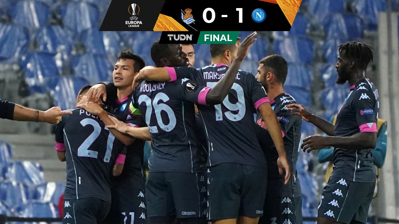 Napoli respira… Con Chucky vencen a domicilio a la Real Sociedad