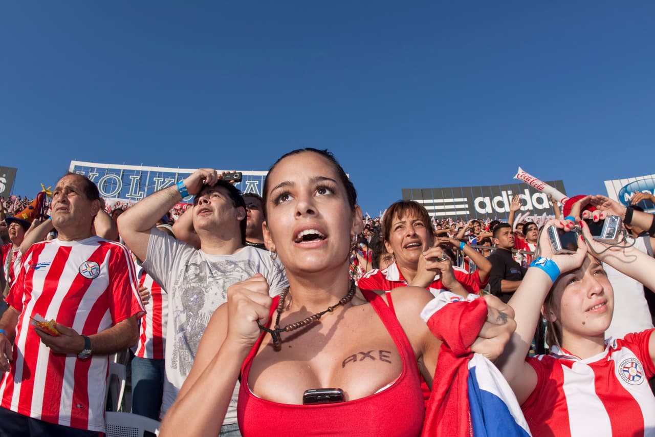 Riquelme vivió como los fanáticos la incertidumbre de lo que podría pasar con su selección.