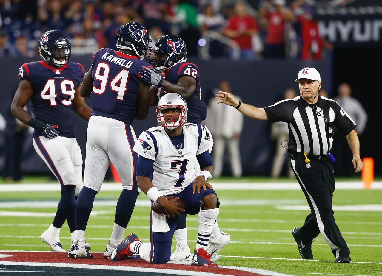 Texans vencieron a Patriots pese a gran juego ofensivo