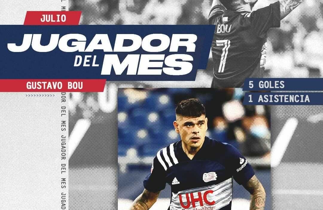 'Pantera' goleadora: Gustavo Bou es el Jugador del Mes de julio en MLS