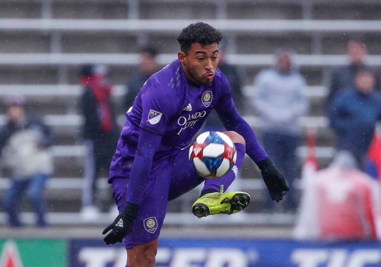 Danilo Acosta, durante su paso por Orlando City SC.