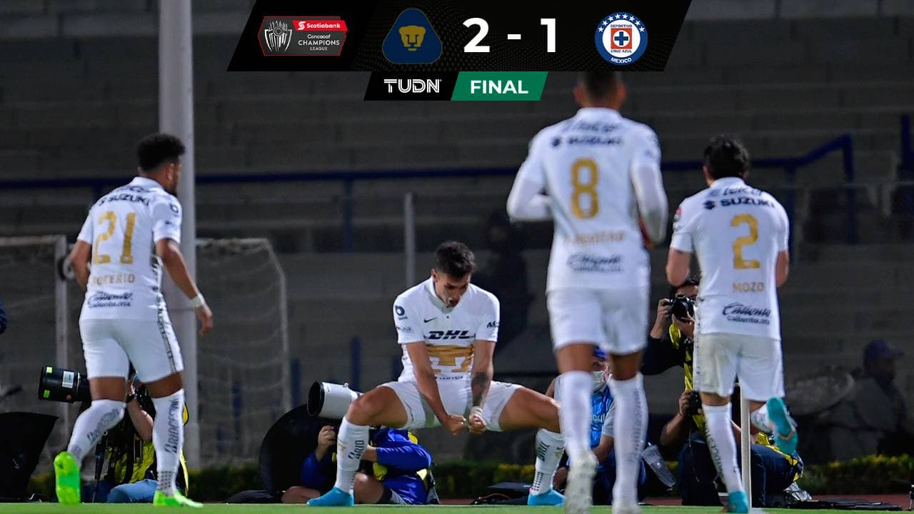 ¡Triunfazo! Dinenno marca doblete y Pumas vence a Cruz Azul