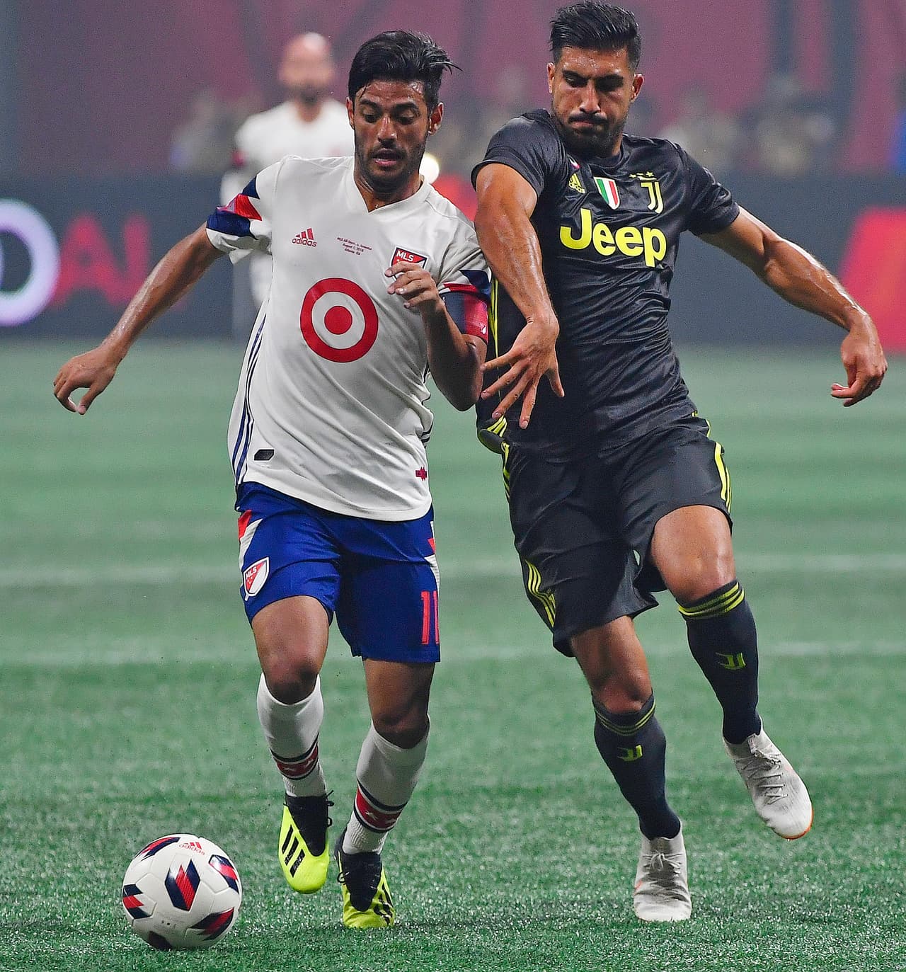 Carlos Vela fue capitán en el Juego de Estrellas de la MLS 2018 frente al Juventus.