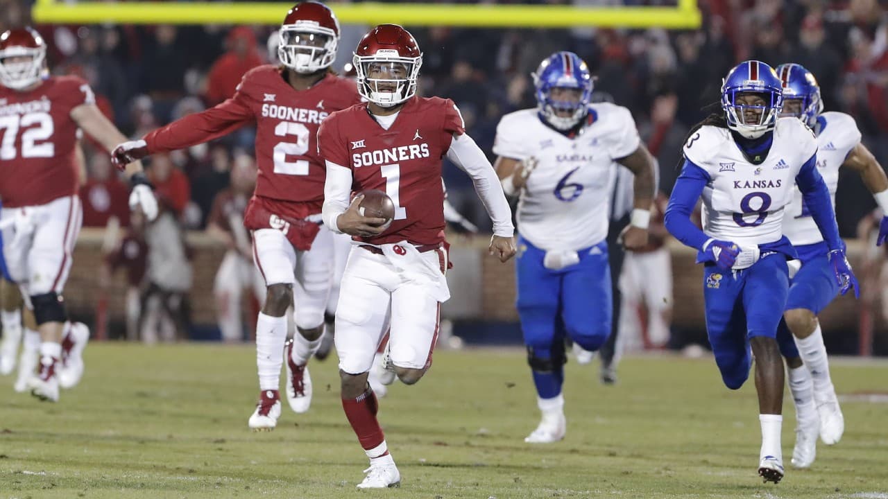 Kyler Murray, seleccionado por los Athletics y estrella colegial... ¡en fútbol americano!