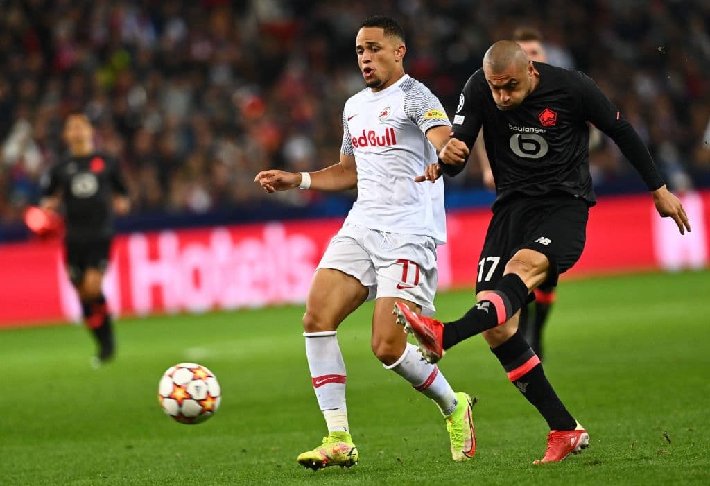 Salzburg logar aguantar la cómoda ventaja que tomaron en el primer tiempo y vencen 2-1 al Lille OSC.