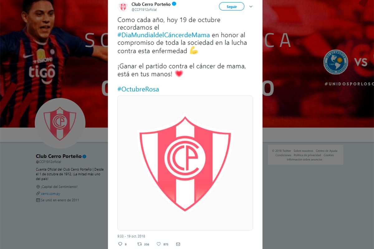 Cerro Porteño, Paraguay.