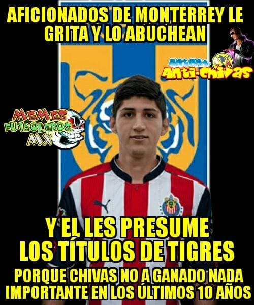 Ahora las burlas fueron con todo contra el arbitraje y la derrota que sufrió el campeón de la Liga MX así como con el gol del 'Gullit' Peña con León.