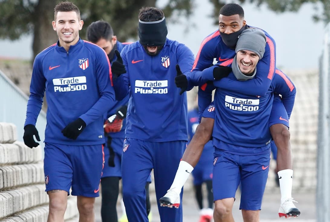 Hernández, Costa, Lemar y Griezmann están listos.