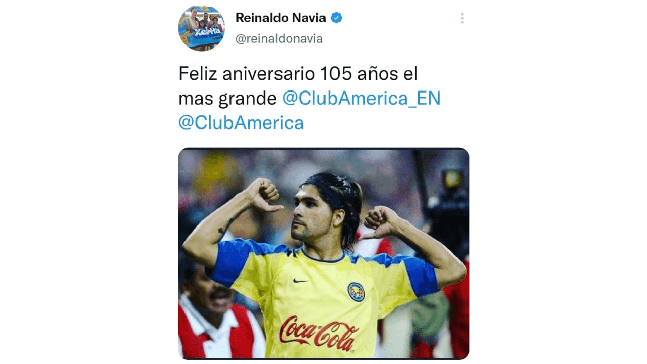 El Club más grande de América cumple 105 años de existencia y las felicitaciones se hicieron extensas en redes sociales. Aficionados, jugadores y ex jugadores, otros clubes y periodistas se sumaron al homenaje de las Águilas.