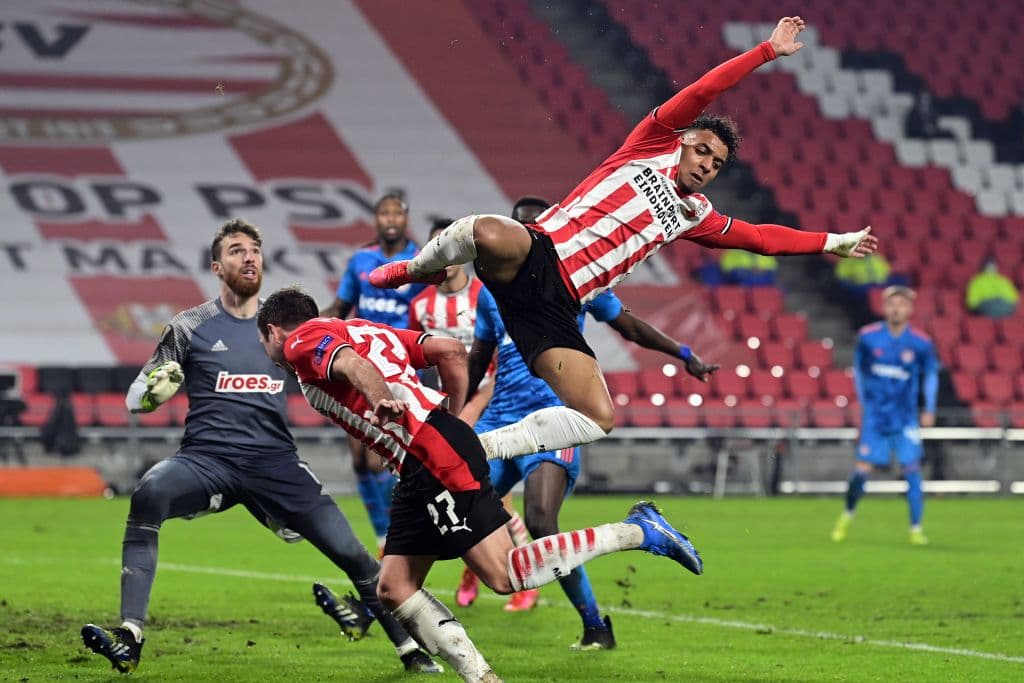 Olympiacos venció en el global al PSV 5-4 para avanzar a la siguiente fase.