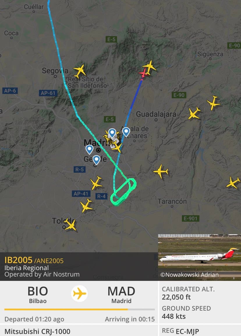 Athletic Club no puede aterrizar en Madrid por mal clima