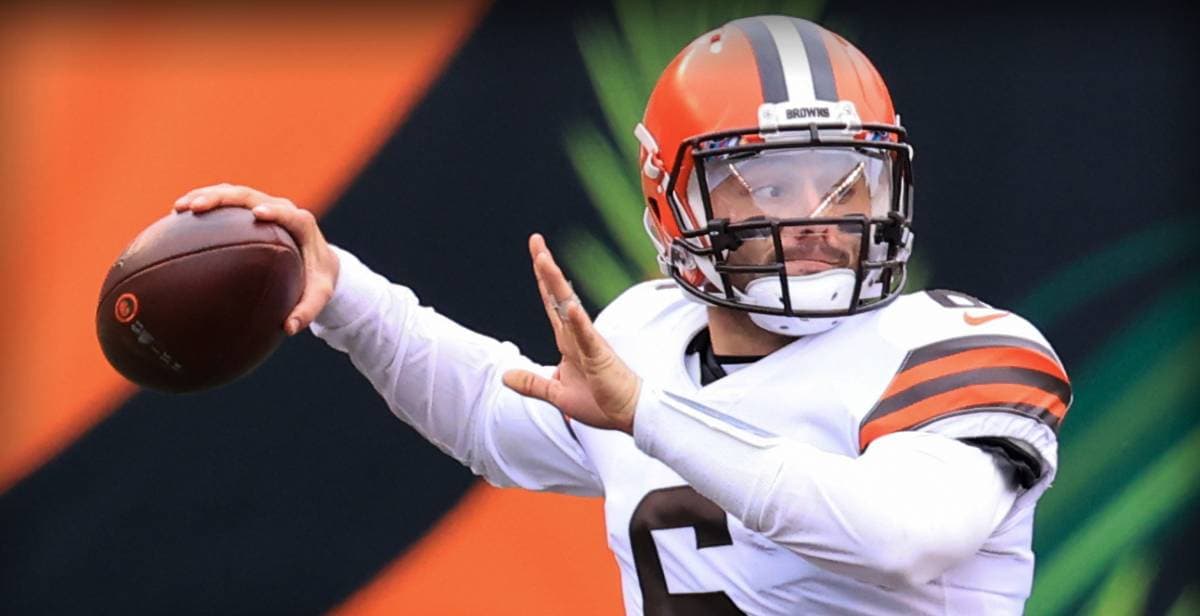 Browns pusieron a Baker Mayfield en reserva / COVID-19
