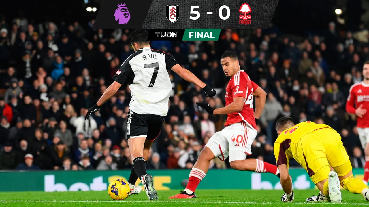 ¡Golazo de taquito! Raúl Jiménez anota doblete con Fulham