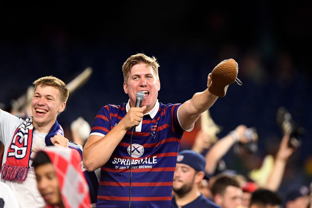 La superioridad de New England Revolution es absoluta, y sus seguidores lo saben.
<br>