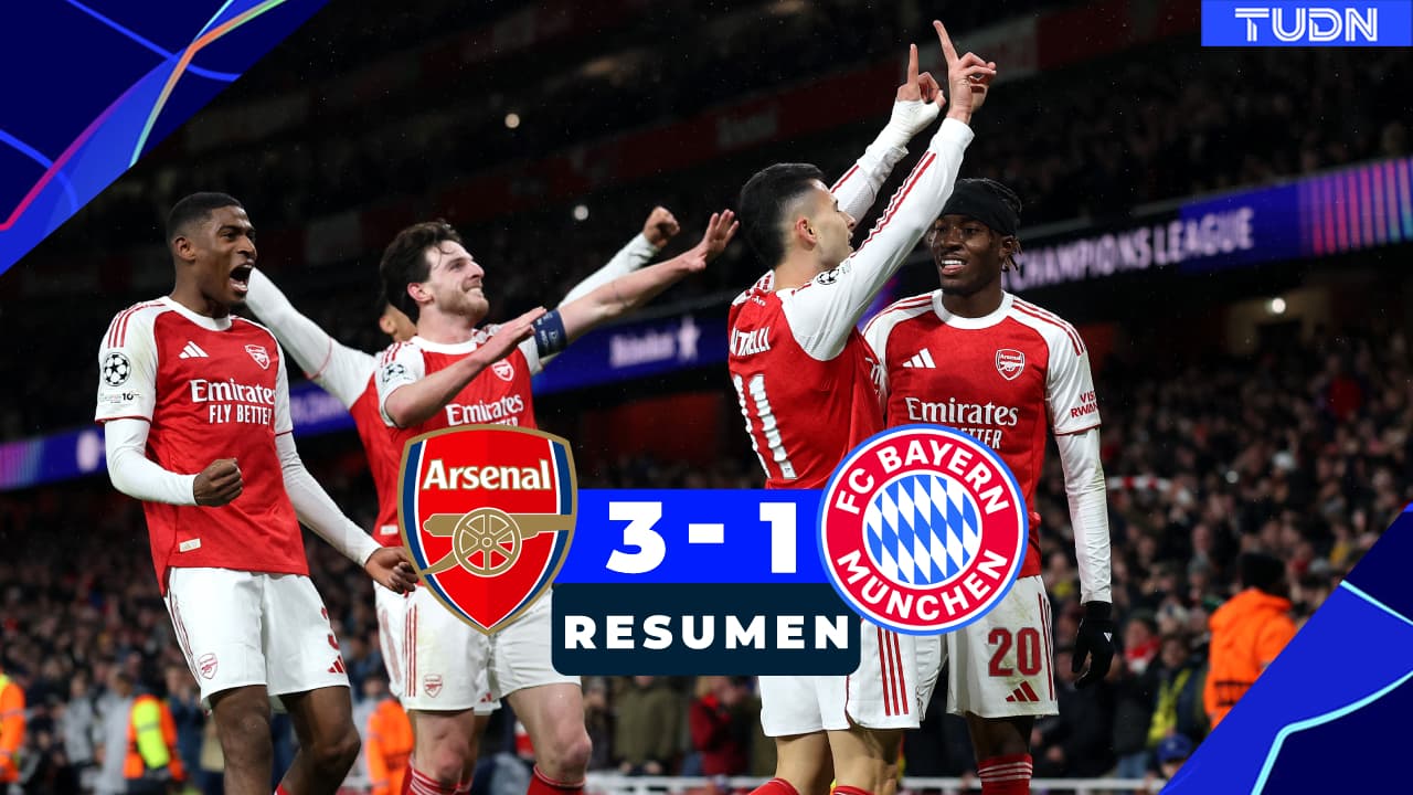 ¡Perfectos! Arsenal es más líder que nunca en la Champions League