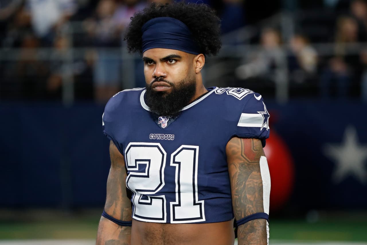 Ezekiel Elliott despotrica por culpa de su rating en Madden