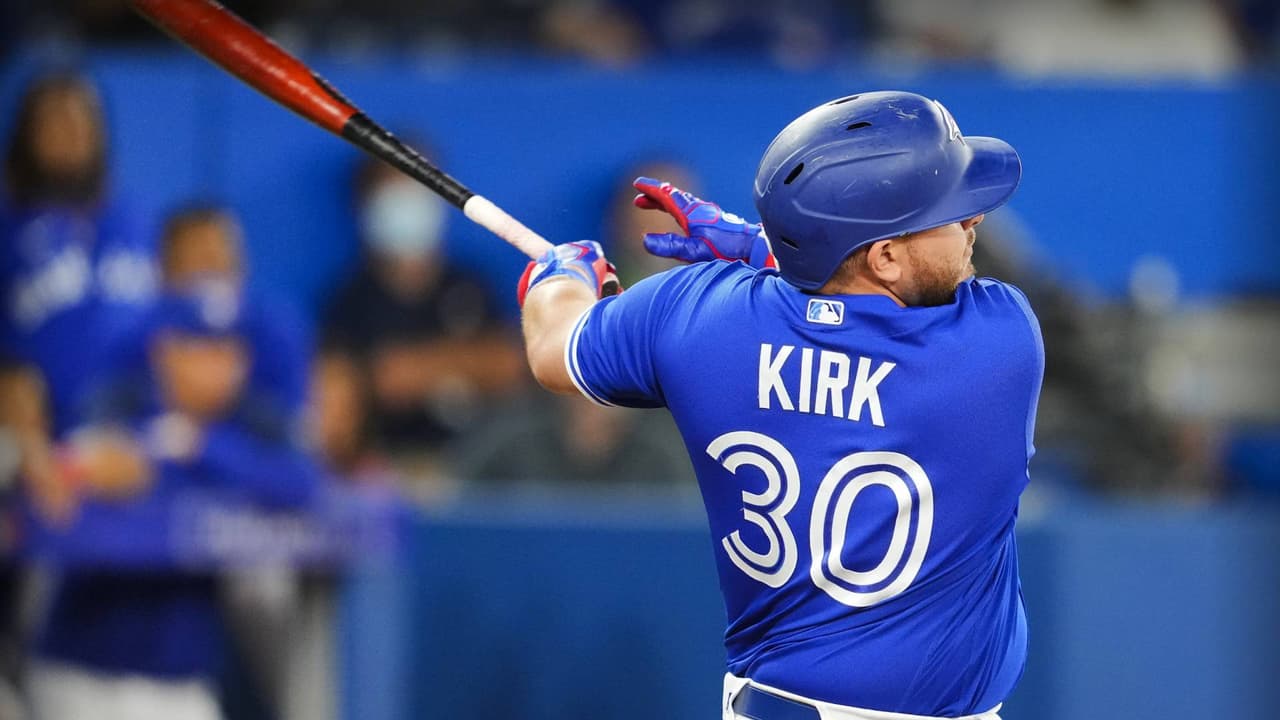 Alejandro Kirk, catcher y toletero de los Toronto Blue Jays