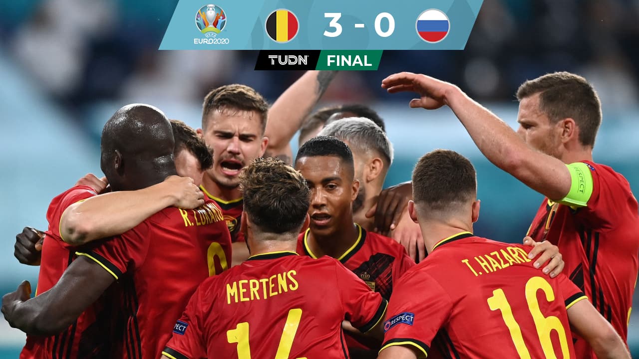 Lukaku se encendió con doblete en victoria ante Rusia