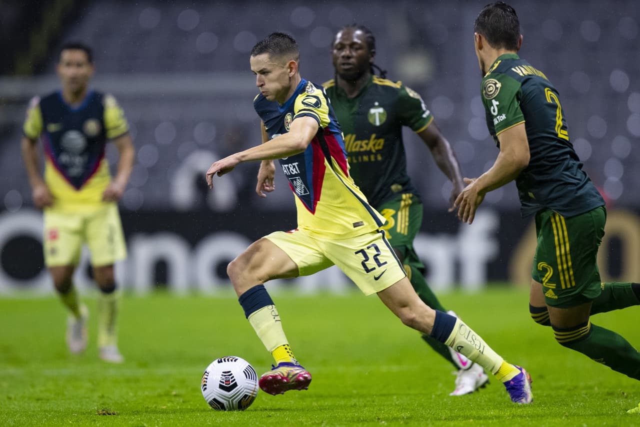Las anotaciones de Federico Viñas y Leo Suárez, Américas vence 3-1 en casa al Portland Timbers y son el último clasificado a las semifinales de la Concacaf Liga de Campeones.