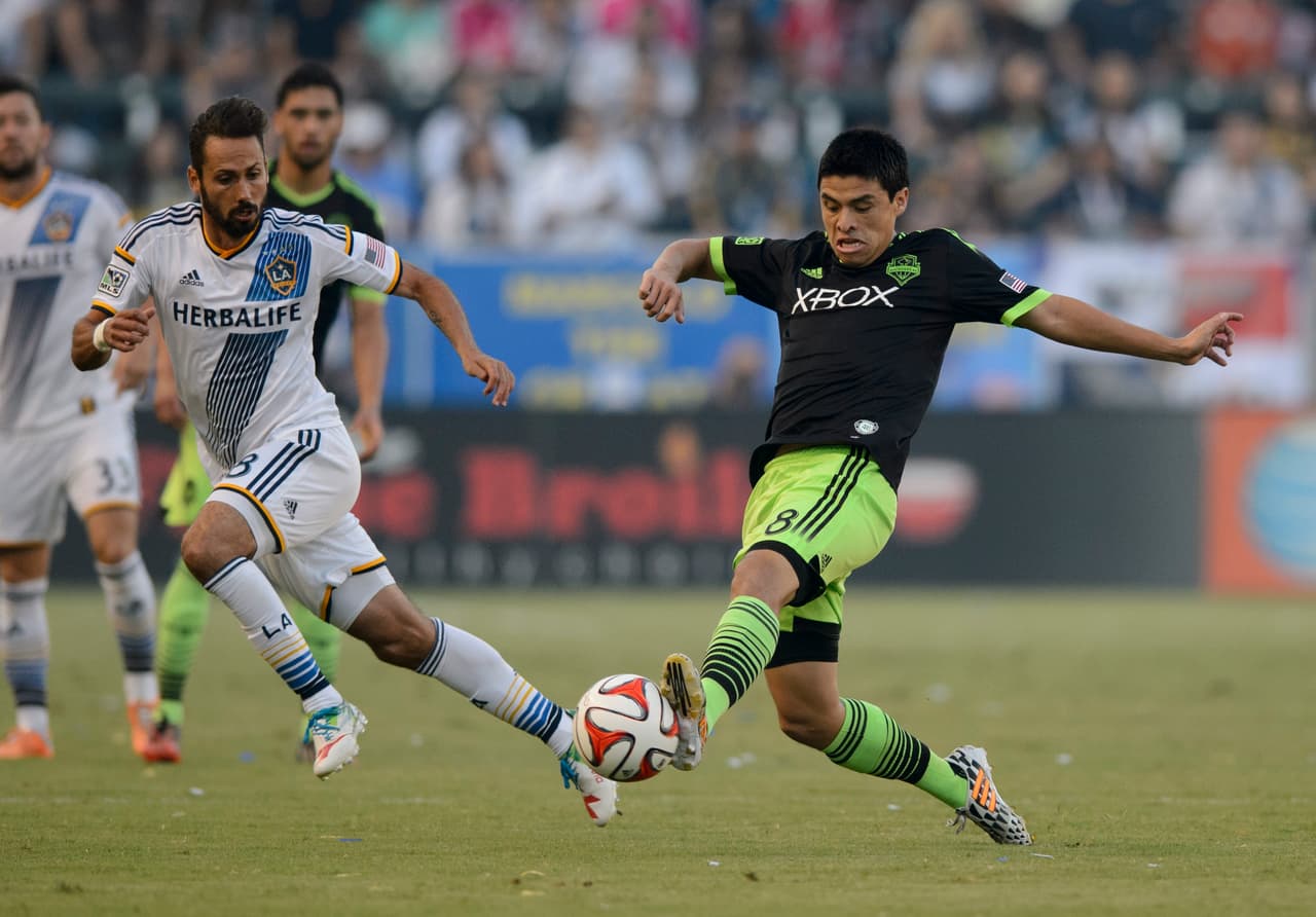 Gonzalo Pineda también tuvo en la MLS un espacio para el cierre de su carrera con Seattle Sounders, de 2014 a 2016.