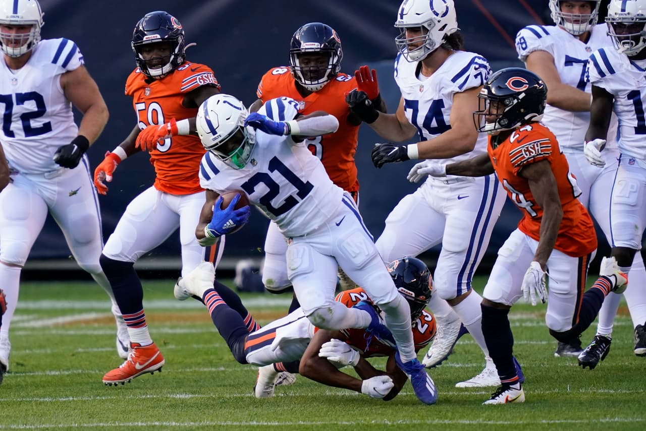 Los Indianapolis Colts le roban el invicto a los Bears en su propia casa al vencer 19-11.
