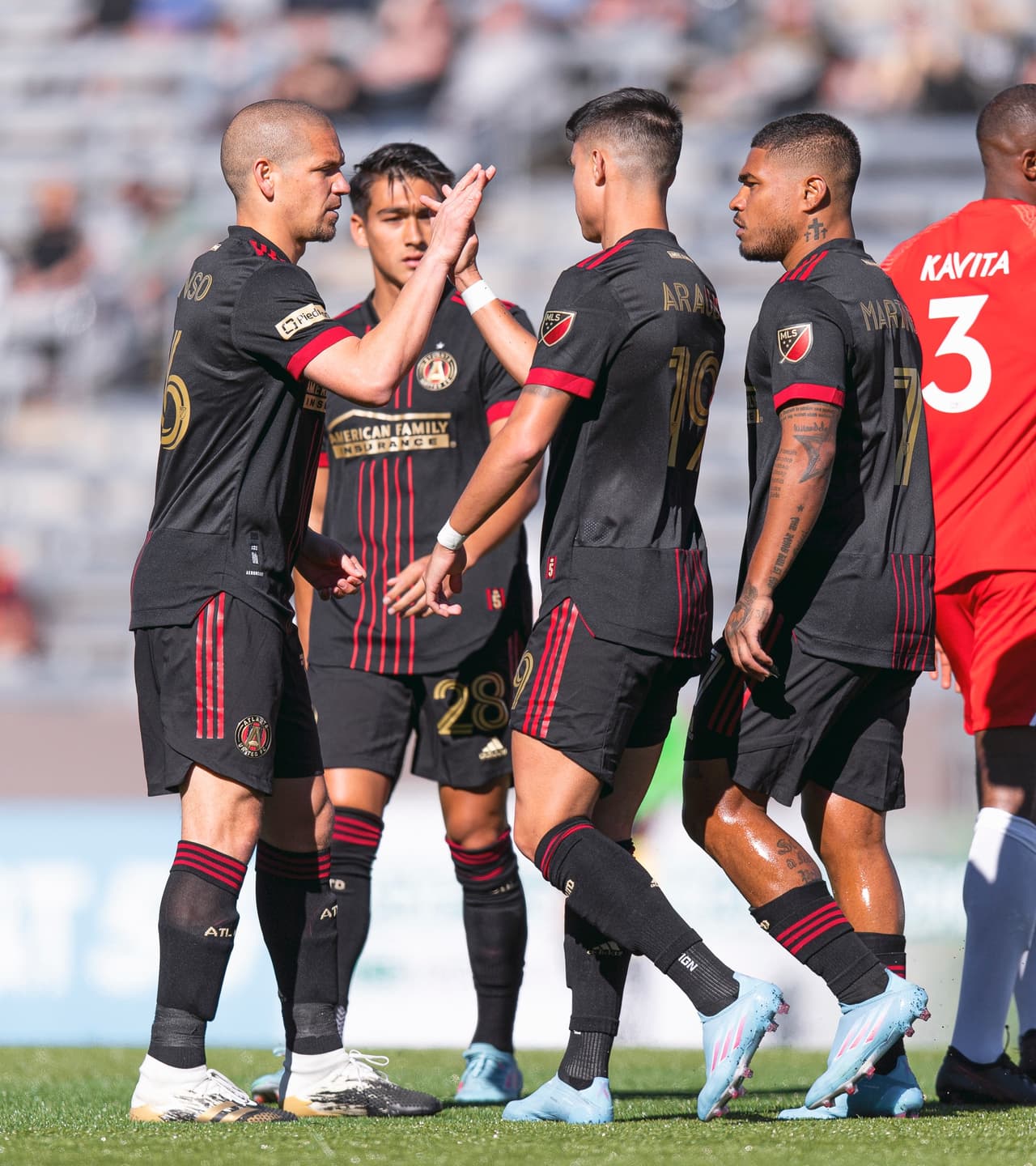 Fue una presentación convicente del equipo rojinegro antes del inicio de la temporada regular de Major League Soccer.