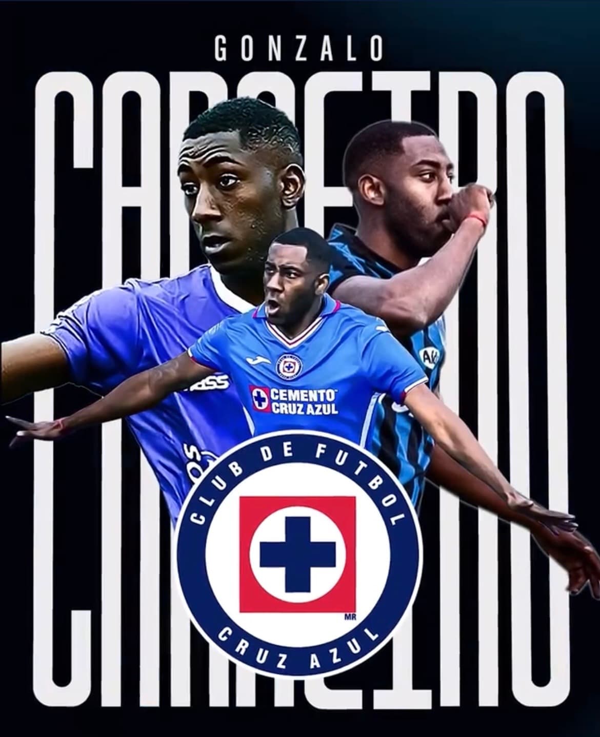 Cruz Azul anuncia fichaje de su nuevo goleador, Gonzalo Carneiro