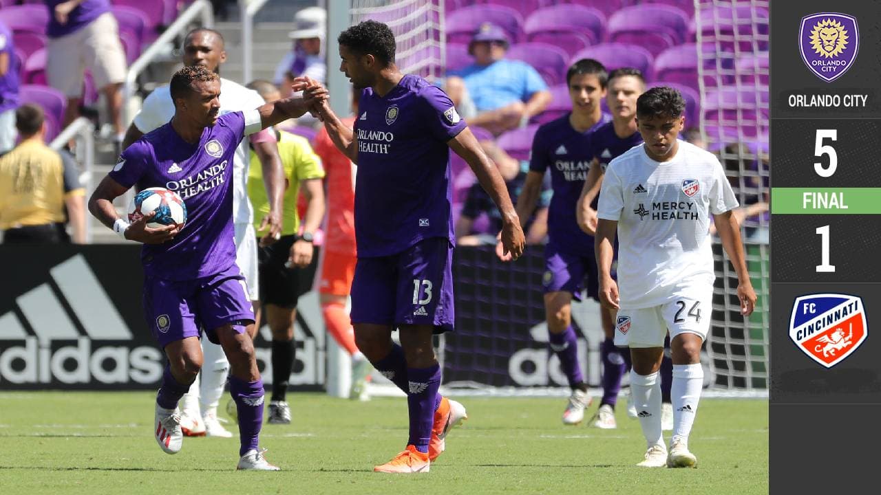 Los Leones de Orlando se devoran a Cincinnati con dobletes de Nani y Akindele