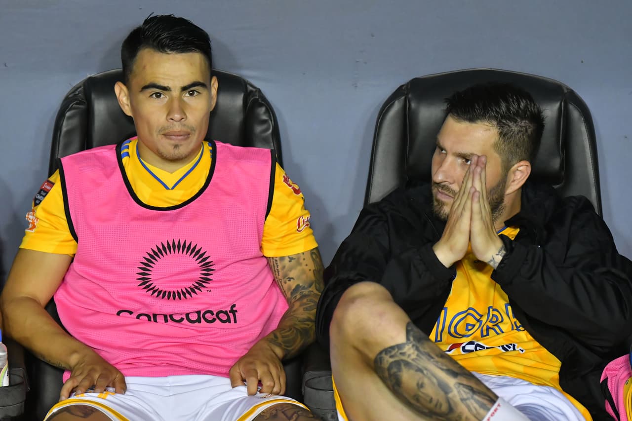 Zelarayán en la banca, una imagen muy recurrente en el cuadro felino.