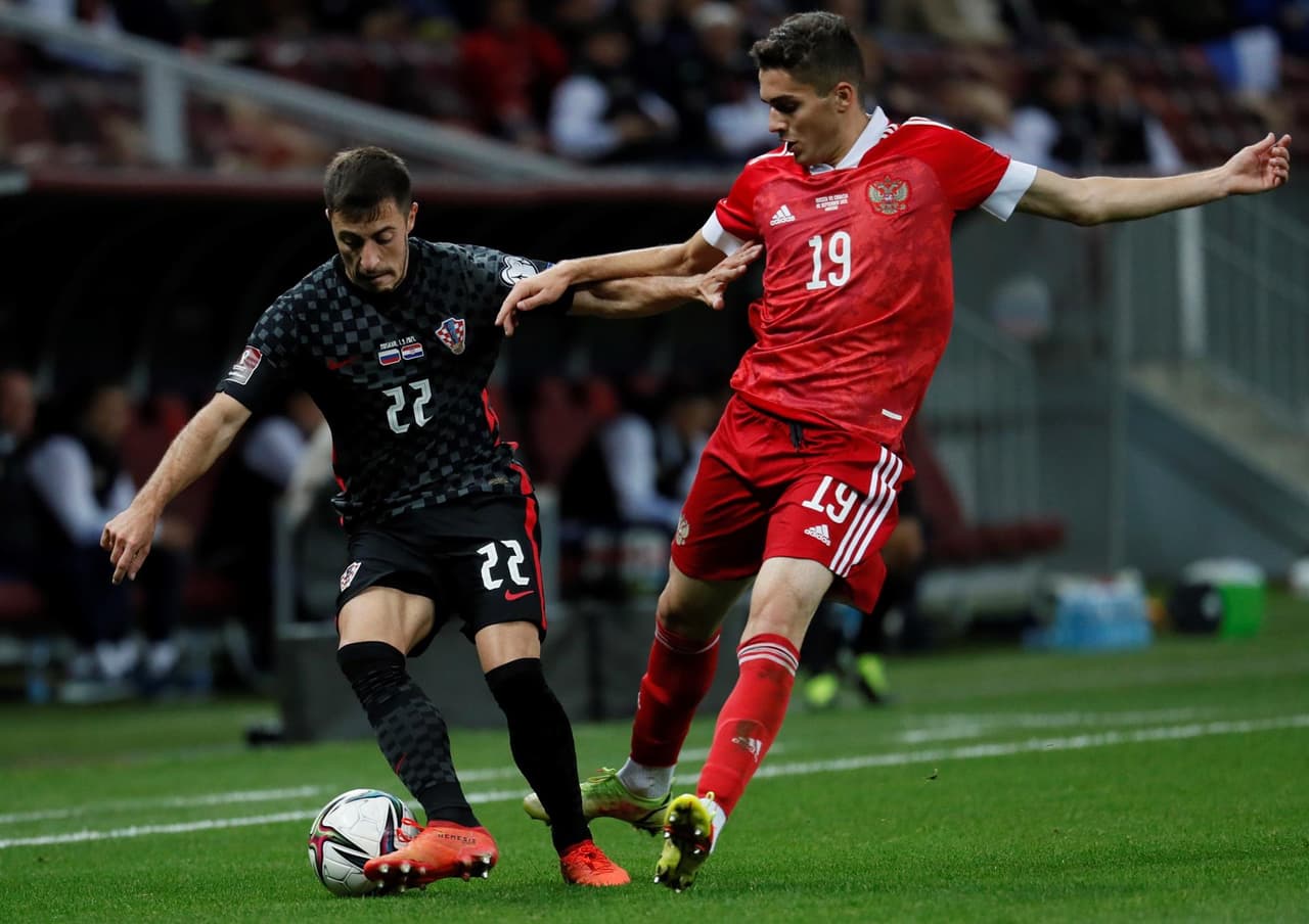 Rusia y Croacia no se hacen daño durante el partido eliminatorio rumbo al Mundial de Catar 2022. Aunque hubo empate a ceros, ambos equipos siguen en la cima del grupo H con siete puntos cada uno; Eslovaquia se encuentra cerca.