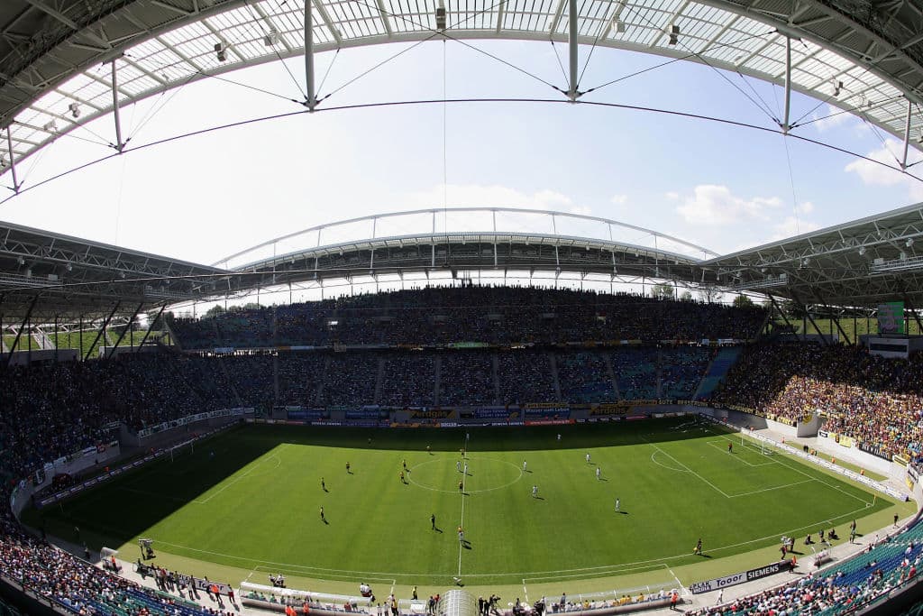 Juegan en el Zentralstadion, que fue construido para el Mundial de 2006 con una capacidad para 44,345 personas. Lo tienen concesionado hasta 2040.