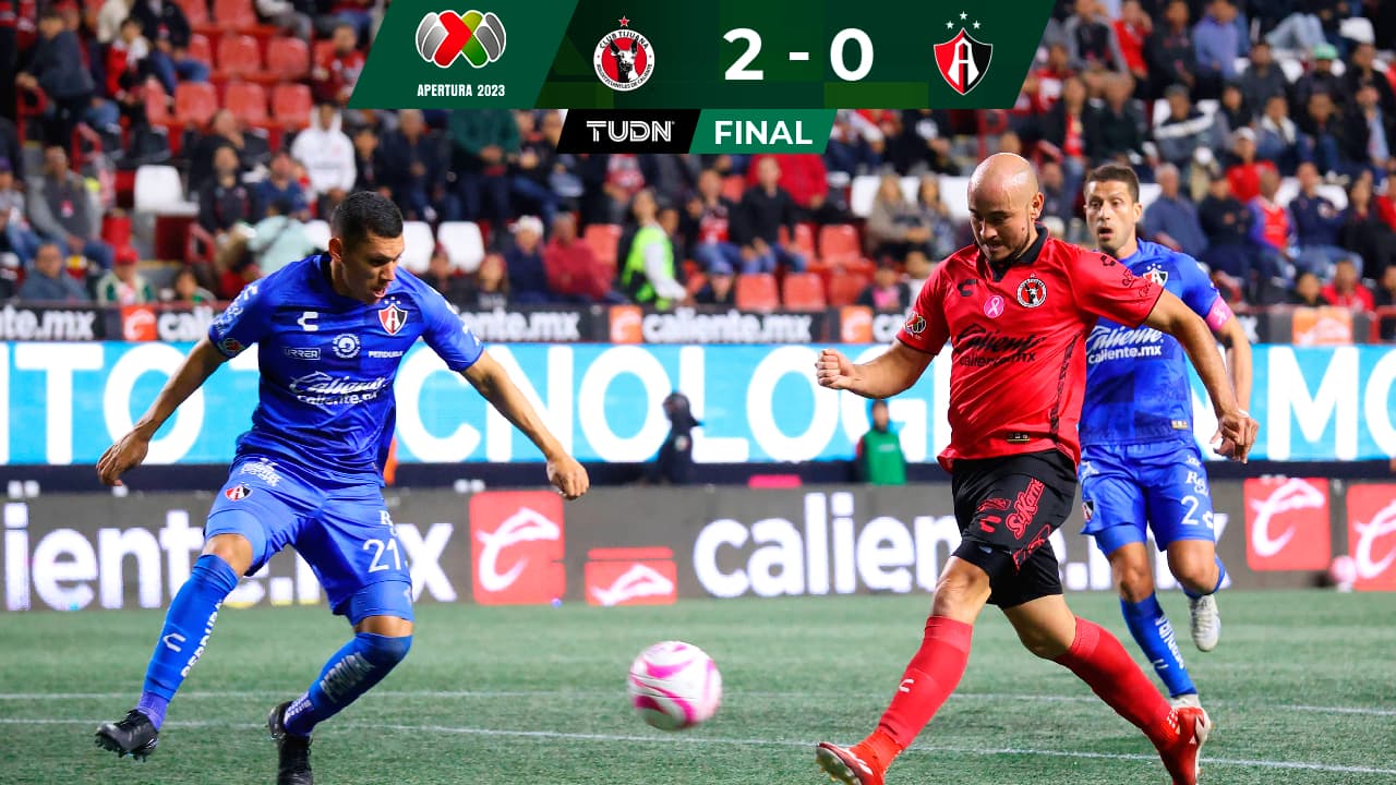 Xolos receta al Atlas su cuarta derrota y se mete al Play-In