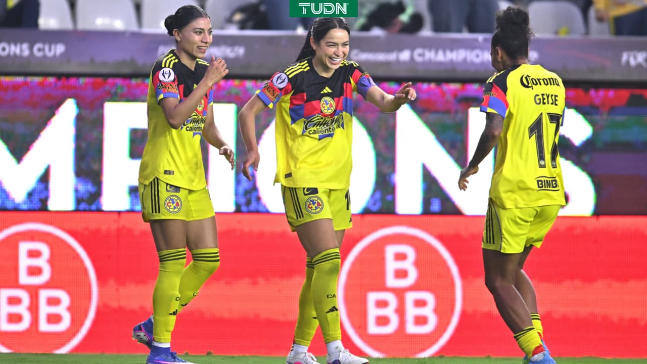 América vence 3-1 al Gotham FC y está en la Final de la Concacaf W Champions Cup